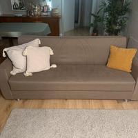 Divano letto 3 posti contenitore