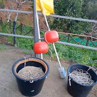 attrezzatura per pesca con palamito