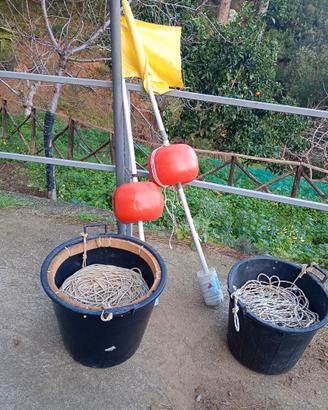 attrezzatura per pesca con palamito