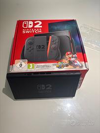 Nintendo switch 2 + 4 giochi e custodia