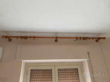 Pali per tende da interno in legno