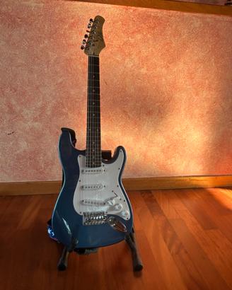 Chitarra elettrica 3/4 eko 100 completa