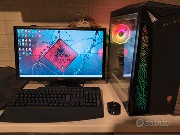 COMPUTER PC GAMING VELOCE FORTNITE AUTOCAD MONITOR