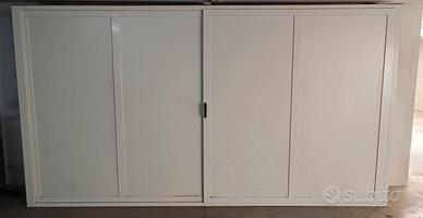 Armadio a porte scorrevoli da esterno in alluminio