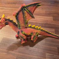 Drago giocattolo in gomma – 25x44 cm