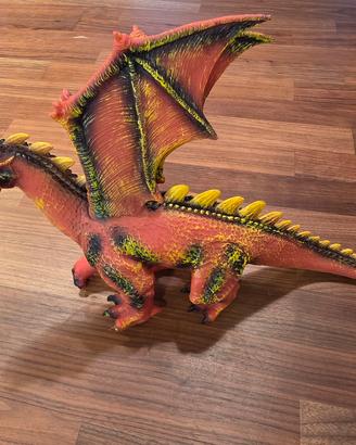 Drago giocattolo in gomma – 25x44 cm