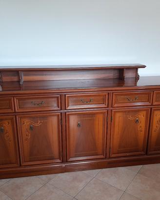 set di 3 mobili vintage in legno