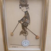 Quadro artistico con figure meccaniche – arte stea