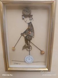 Quadro artistico con figure meccaniche – arte stea