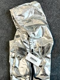 Maglietta/Gilet Uomo Hipster Metallizzato