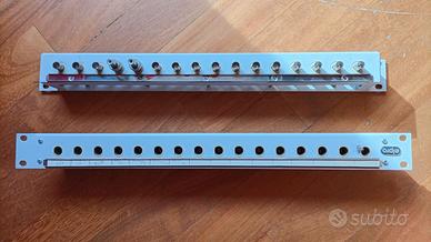 SUPER:  2 pannelli di permutazione (patch panel)