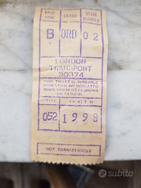 biglietti da collezione