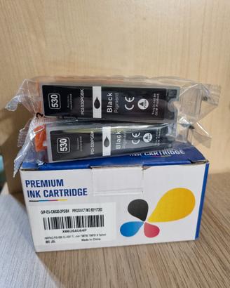 x2 Cartucce nere compatibili Canon PIXMA 