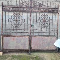 Cancello in ferro battuto