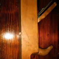Pialla da legno  lunghezza 25 cm.
