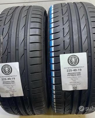 2 gomme 225 40 19 bridgestone a42471