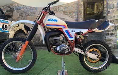 Ktm 125 xc - 1981