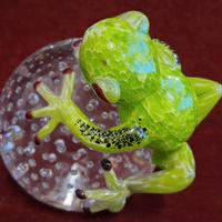 VGnewtrend SFERA VETRO CON RANA