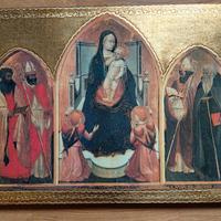 Pannello sacro in legno dorato – Lunghi & Bianchi 