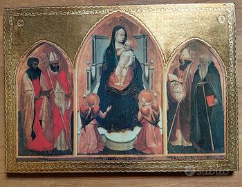 Pannello sacro in legno dorato – Lunghi & Bianchi 