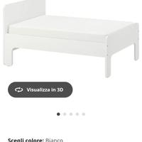 letto singolo allungabile ikea