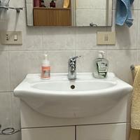 Mobile Bagno Salvaspazio 56cm con specchio.