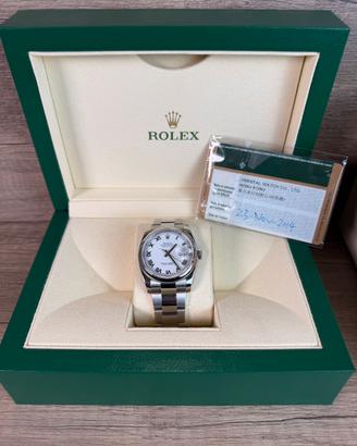 ROLEX DATEJUST FULL SET GARANZIA ORIGINALE