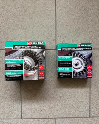 Set Spazzole Metalliche Parkside M14