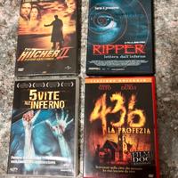 Lotto horro/thriller 4 dvd di cui uno nuovo