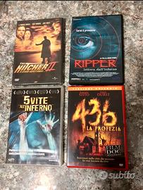 Lotto horro/thriller 4 dvd di cui uno nuovo