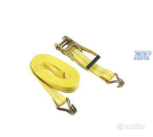 CINGHIA DI ANCORAGGIO 10 METRI CON CRICCHETTO