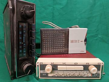 Radio e autoradio vintage 
