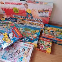 Lotto Puzzle Disney, frozen, hello kitty