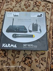 Radiomicrofono Wireless KARMA SET 6170 – Nuovo, Ma