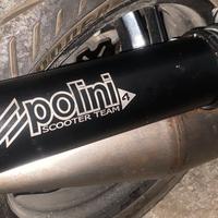 Marmitta Polini team scooter 4-minarelli orizzonta