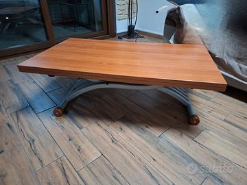 Tavolo salvaspazio ciliegio