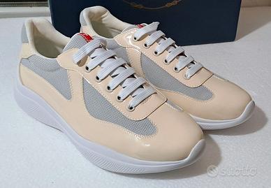 Scarpe Prada Americas Cup Taglia 41 avorio