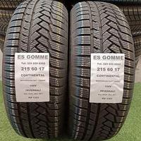2 gomme 215 60 17 CONTINENTAL INV RIF1363
