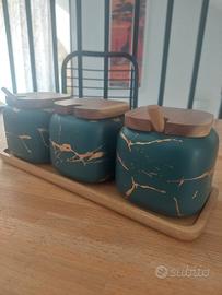 Set zuccheriere - 3 pezzi