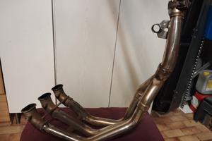 collettore  e marmitte Triumph speed triple 1050