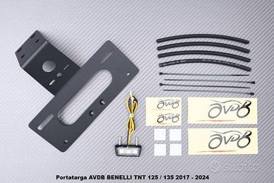 Portatarga AVDB BENELLI TNT 125 / 135 2017 - 2024