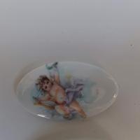 Scatolina portagioie di porcellana di Limoges