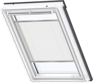 Tenda Velux plissettata bianca