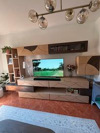 Parete attrezzata legno pignataro