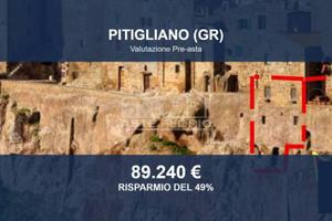 Immobile in asta di 125 m² a Pitigliano