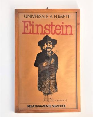 Quadro Einstein Universale a Fumetti Il Saggiatore
