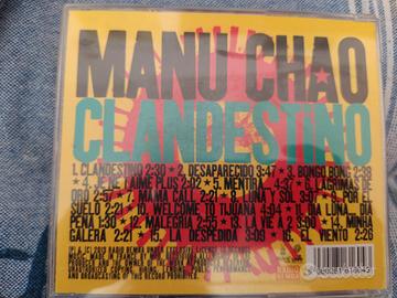 regal CD Manu Chao Clandestino 