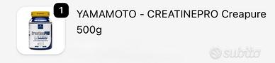 Creatina YAMAMOTO - CREATINEPRO Creapure 500g