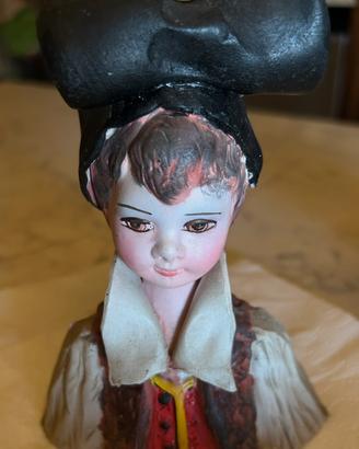 Busto gesso sardo