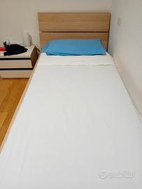 Letto singolo contenitore